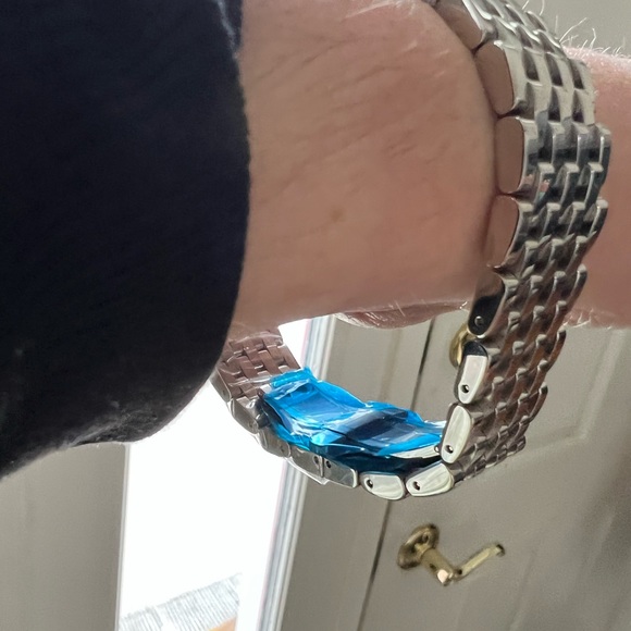 Michele Deco Diamond Watch w/ 5 Authentic Michele bands New Battery. - Picture 11 of 16